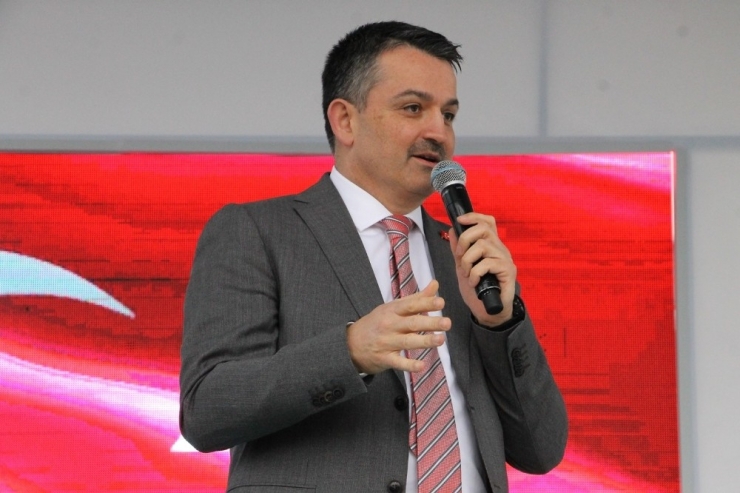 Bakan Pakdemirli Ödemiş Osb’de İlk Temeli Attı