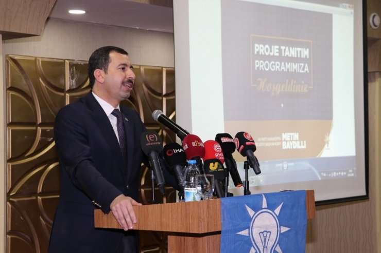 Baydilli Karaköprü’yü Kalkındıracak Projelerini Açıkladı