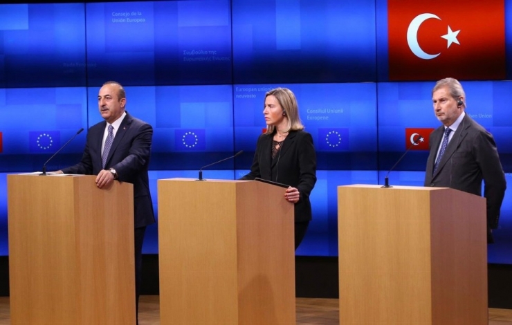 Bakan Çavuşoğlu: "Ab İle Hemfikir Olmasak Da, Düşüncelerimizi Karşılıklı Paylaşıyoruz"