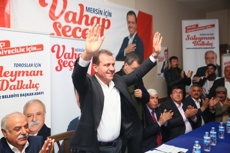 Seçer: "Mersin’i Herkes Yönetemez"