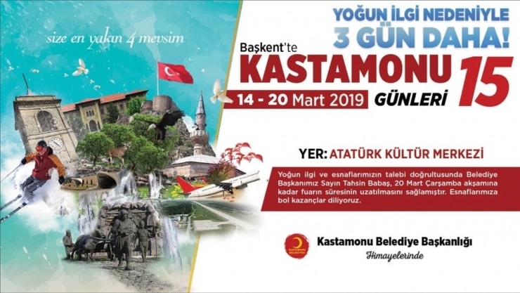 Ankara’daki Kastamonu Günlerine Yoğun İlgi