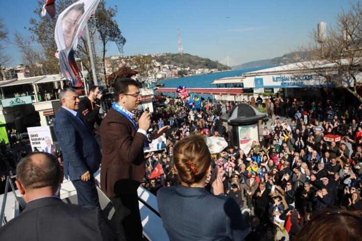 İmamoğlu: “Kötü Söz Konuşanlar Kendilerine Çeki Düzen Verecek, Vermezlerse 2023’te Millet Gönderir”