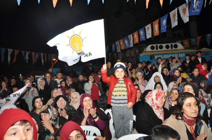 Cumhur İttifakının Çiftlik Mitingi Dua İle Başladı