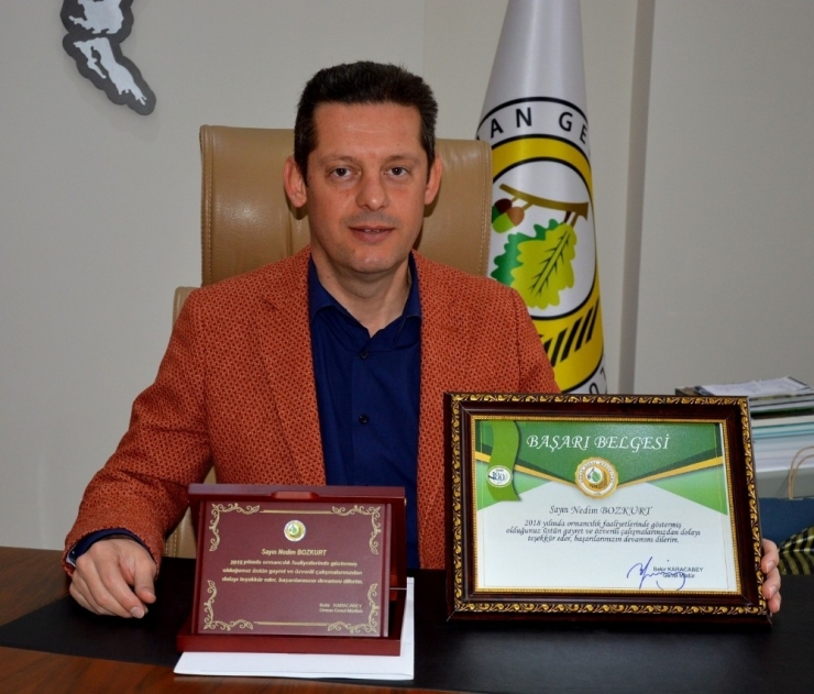 Muradiye Orman Fidanlığına Ödül