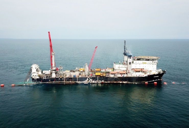 Türkakım’ın Karadeniz’deki Boru Hattı Sistemi Bütünüyle Tamamlandı