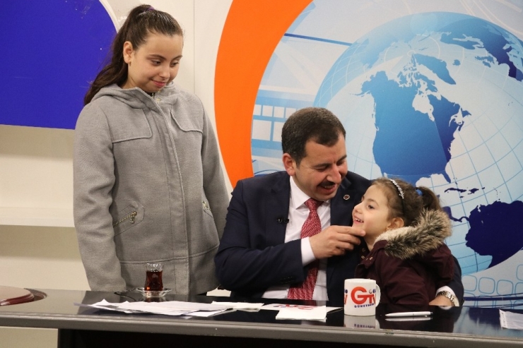 Çocuklarından Baydilli’ye Canlı Yayın Sürprizi