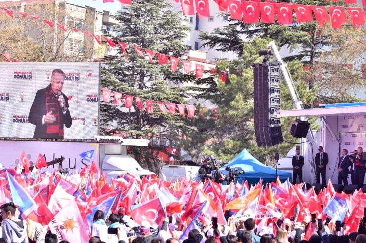 Cumhurbaşkanı Erdoğan Eskişehir’de (1)