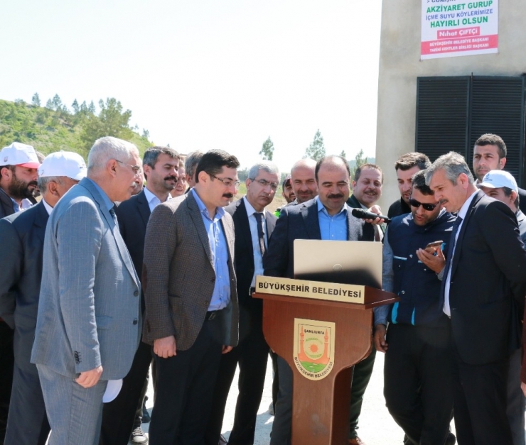 Akziyaret Grup İçme Suyu Projesi’nde Sona Doğru