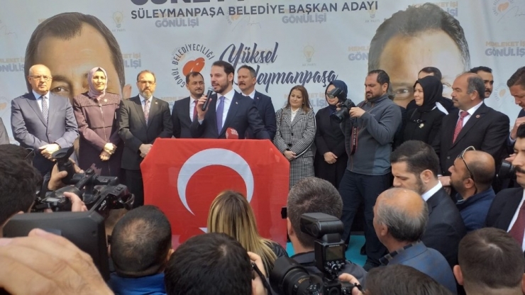 Bakan Albayrak: "Bu Hizmet Seçimi, Hakikaten Öyle"