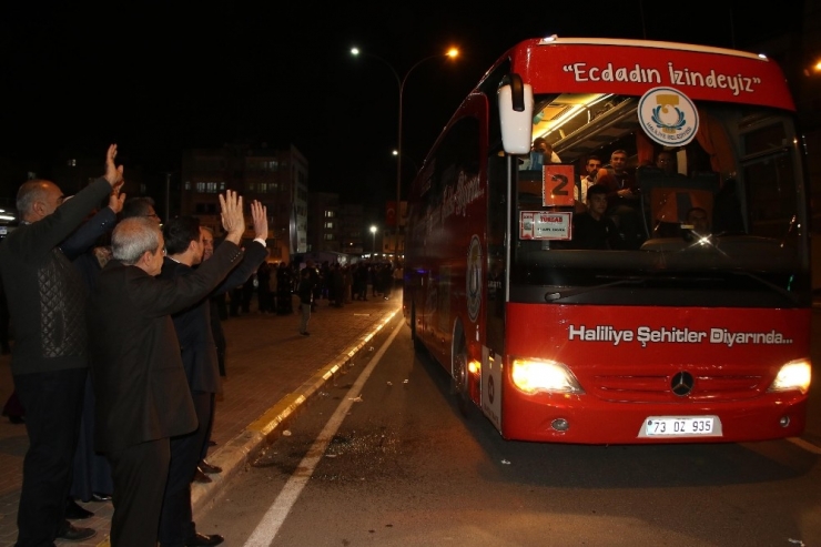 Haliliye’de Başarılı Öğrencileri Çanakkale’ye Uğurladı