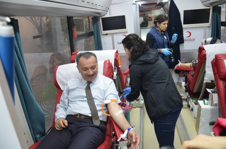 Çerkezköy’de Kök Hücre Ve Kan Bağışı Kampanyası