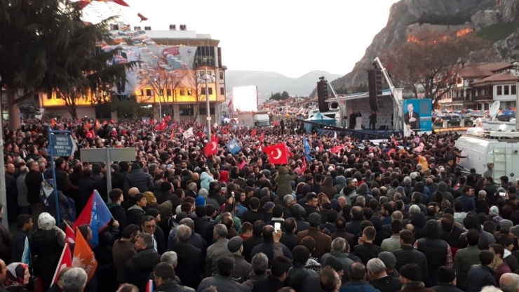 Cumhurbaşkanı Erdoğan, Amasya’da Vatandaşlara Seslendi