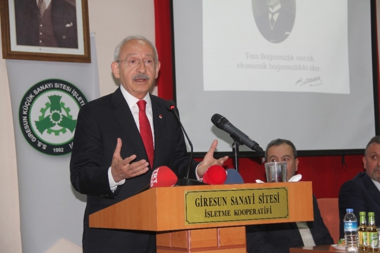 Chp Genel Başkanı Kılıçdaroğlu: “Tükiye’nin En Önemli Sorunu Üretememek”