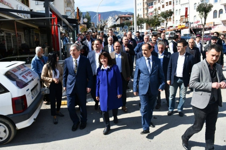 Başkan Vergili, Mhp Safranbolu Adayı İçin Destek İstedi