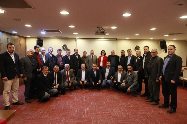 Başkan Baran, Muhtarlarla Veda Yemeğinde Buluştu
