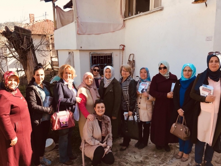 Başkan Can’ın Eşi Nesrin Can’dan Yaşlılara Ziyaret