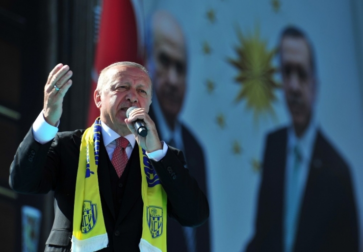 Cumhurbaşkanı Erdoğan: "Bu Seçim Milli İrade Yüzsüzleri İçin Yolun Sonu Olacak"