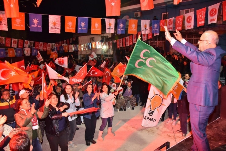 Başkan Kayda:"ak Parti Ve Mhp Bu Ülkenin Bütünlüğü İçin Birleşti"