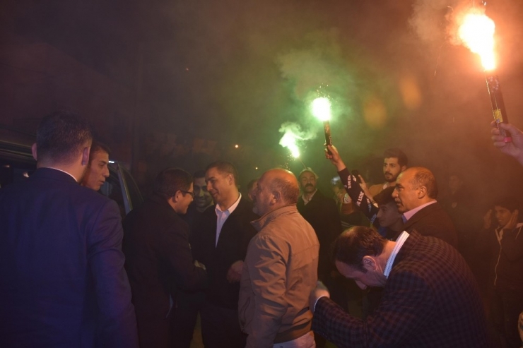 Cumhur İttifakı Akpınar’da Coşkuyla Karşılandı