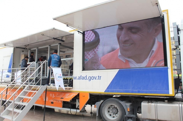 Deprem Simülasyon Tırı Kilis’te