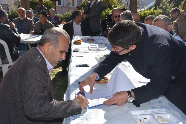 Başkan Çelik Tabane’nin İleri Gelenleriyle Kentsel Dönüşümü Konuştu