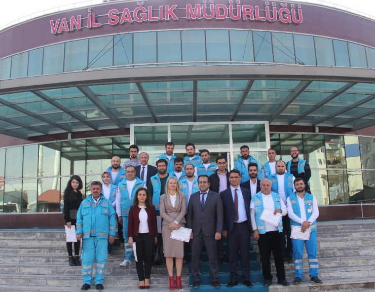 Evde Sağlık Hizmeti Veren Personele Teşekkür Belgesi