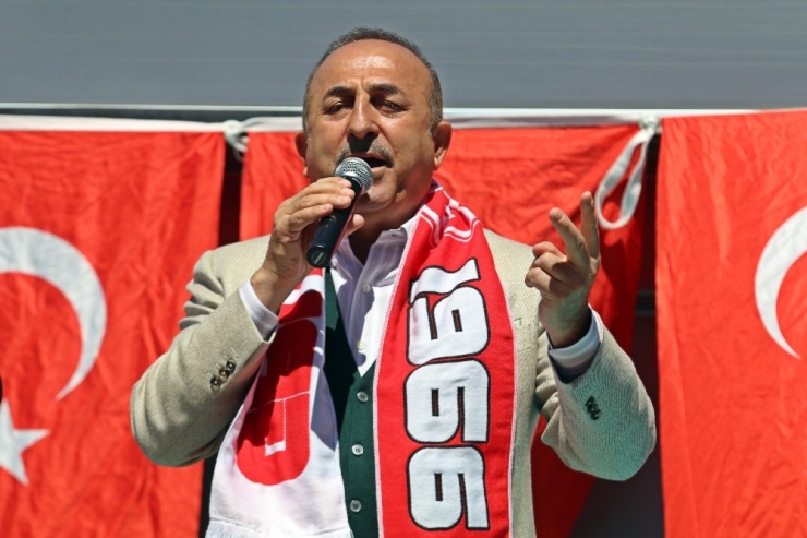 Çavuşoğlu: "Avrupa Birliği Bile Tepki Gösteriyor Da Bazı Arap Ülkeleri Amerika Ve İsrail Korkusundan Sesini Çıkaramıyor"