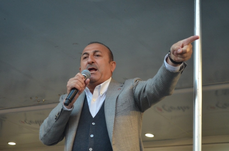 Çavuşoğlu, Çorlu’da Cumhur İttifakı Adaylarına Destek İstedi