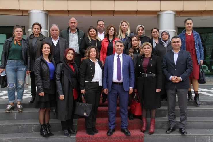 Dkgk’dan Yeşil’e Ziyaret