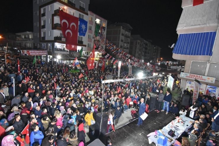 Salihli’de Cumhur İttifakı Coşkusu