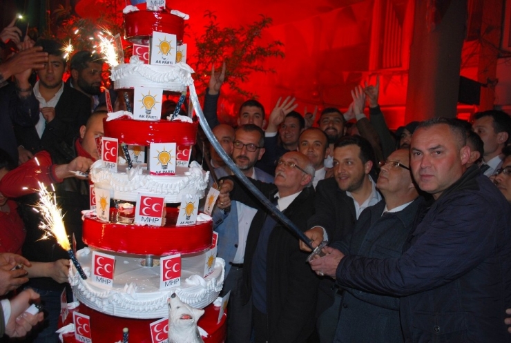 Salihli’de Cumhur İttifakı Kazandı