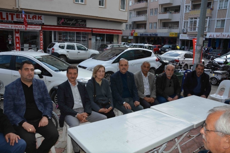 Sertkaya’dan, Cumhur İttifakı Adayı Uzundemir’e Tebrik Ziyareti