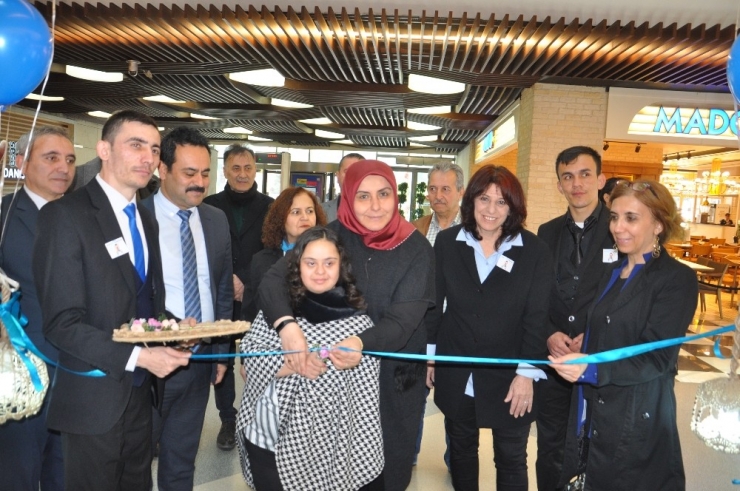 Otizmli Öğrencilerin Yaptığı Ağaç Tablo Ve Objeler Sergisi Esas67 Burda Avm’de Açıldı