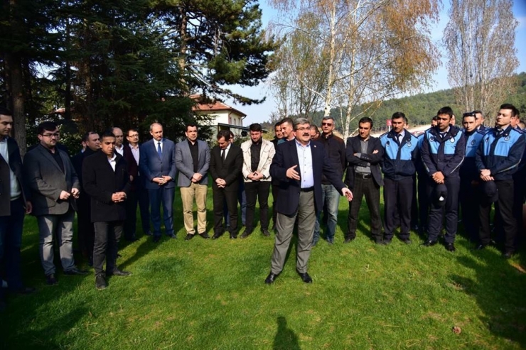 Başkan Can, Belediye Personeli İle Vedalaştı