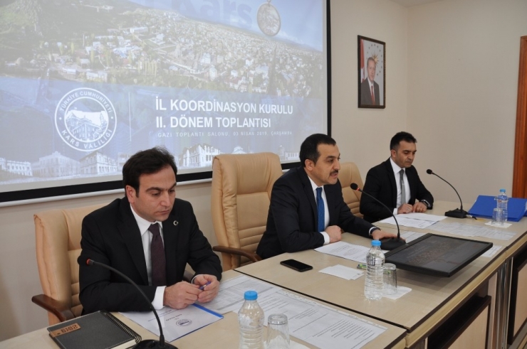 Kars’ta İl Koordinasyon Kurulu Toplantısı Yapıldı