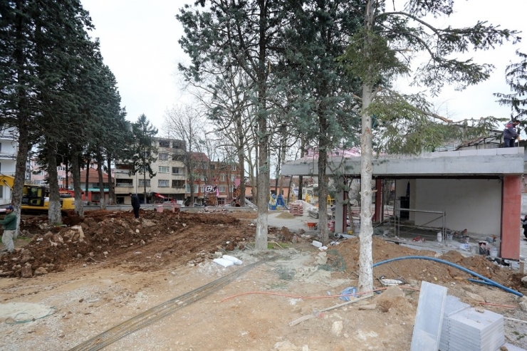 Bahçem Park Projesinde Çalışmalar Devam Ediyor