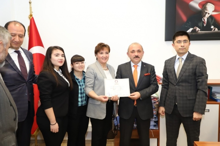 Çankırı Belediyesi’nde Devir Teslim