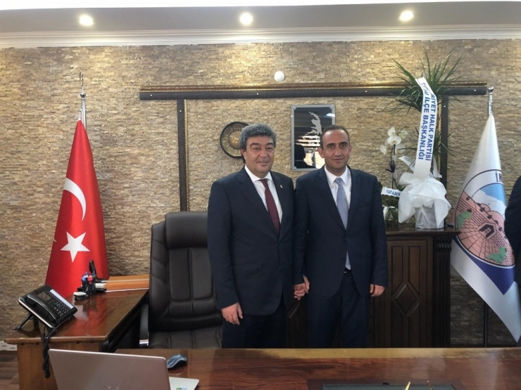 Ataş’tan İncesu Belediye Başkanı İlmek’e ’Hayırlı Olsun’ Ziyareti