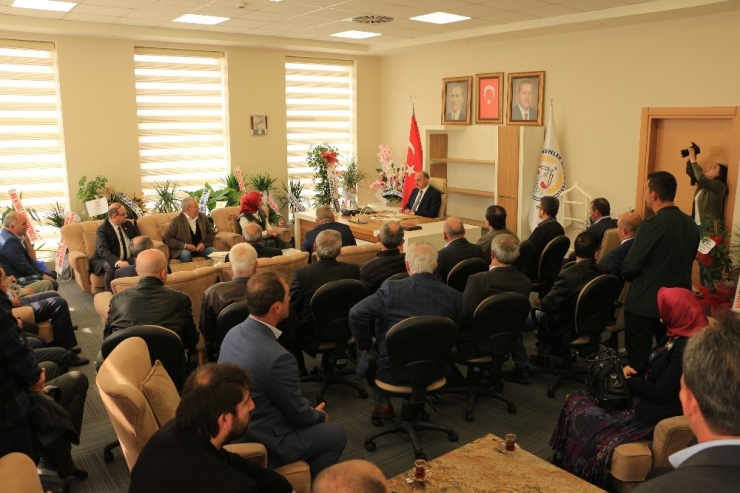 Muhtarlardan Başkan Kılıç’a Ziyaret