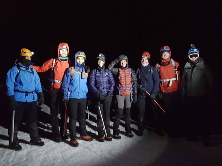 İzmirli Dağcılar Erciyes’in Zirvesine Tırmanacak