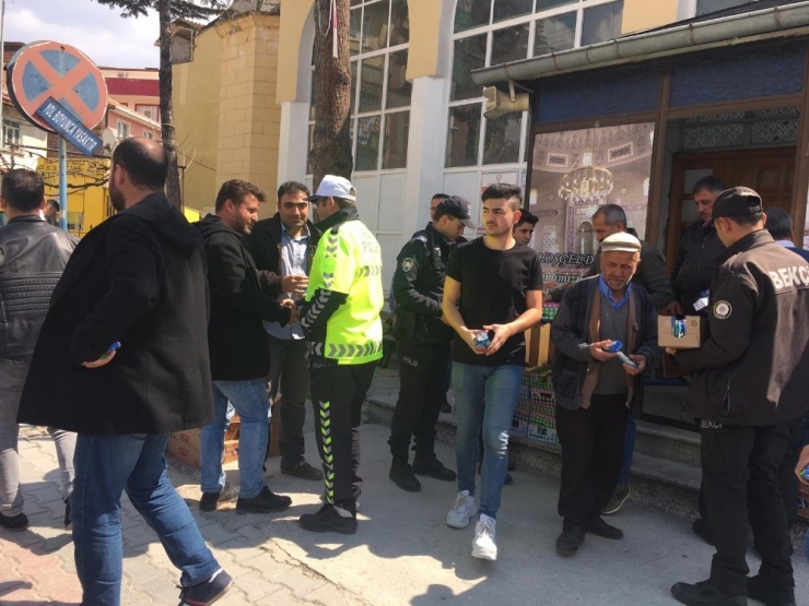 Emet İlçe Emniyet Müdürlüğü Tarafından Şehitler İçin Mevlit Okutuldu