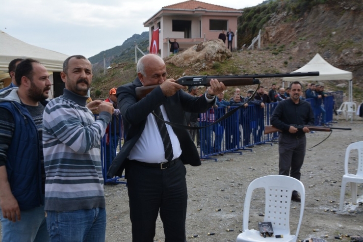 Söke’de Kurşun Ve Trap Yarışması Heyecanı Yaşandı