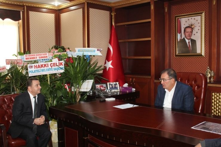 Başkan Bulut’a Genel Sekreter Sümer’den Hayırlı Olsun Ziyareti