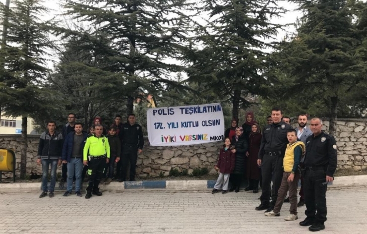 Öğrencilerinden Altıntaş Emniyet Amirliği’ne Polis Haftası Ziyareti