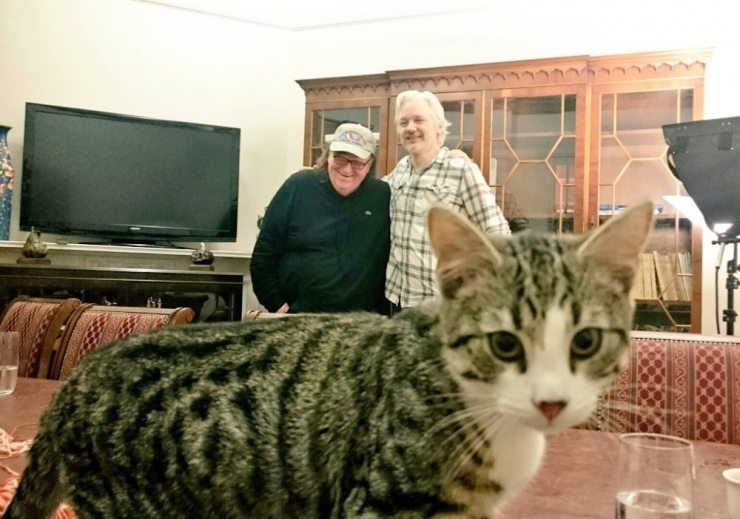 Assange’ın Avukatı Açıkladı: “Kedi James Kurtarıldı Ve İyi”