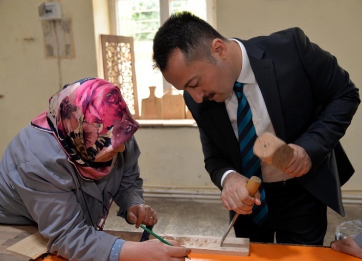 Vali Şentürk’ten Çömlek Atölyelerinde İnceleme