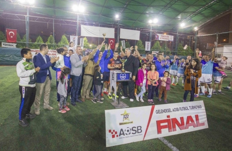 Aosb Futbol Turnuvasının Şampiyonu Kimteks