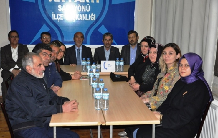 Ak Parti’den Sarayönü İlçesine Ziyaret