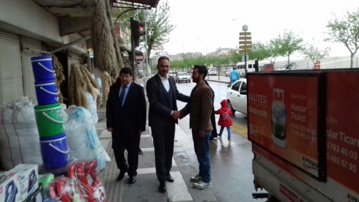 Başkan Kuş Esnaf Ziyaretlerini Sürdürüyor