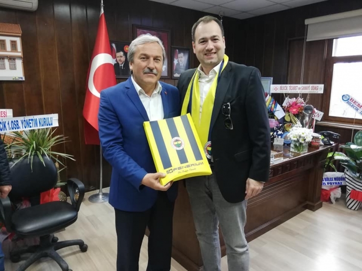 Fenerbahçe Yönetiminden Başkan Şahin’e Ziyaret